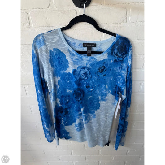 Sweater By Inc In Blue, Size: L