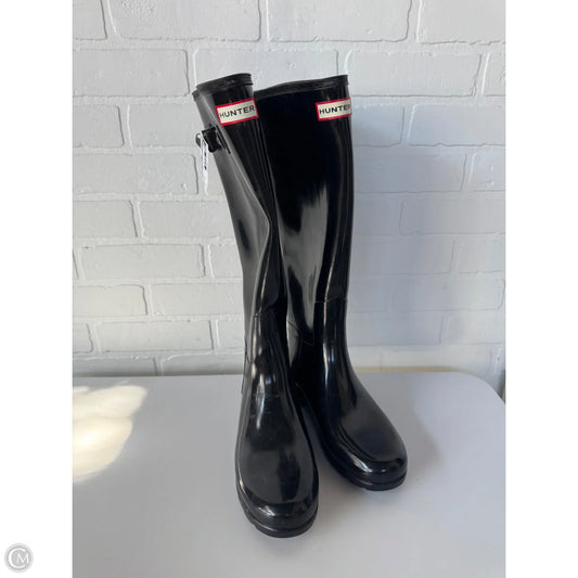 Boots Rain By Hunter In Black, Size: 8