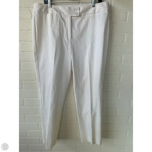 Pants Dress By Talbots In Cream, Size: 14
