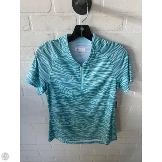 Athletic Top Short Sleeve By Greg Norman In Green, Size: M