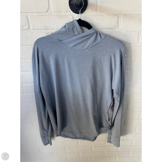 Athletic Top Long Sleeve Hoodie By Rei In Blue, Size: M