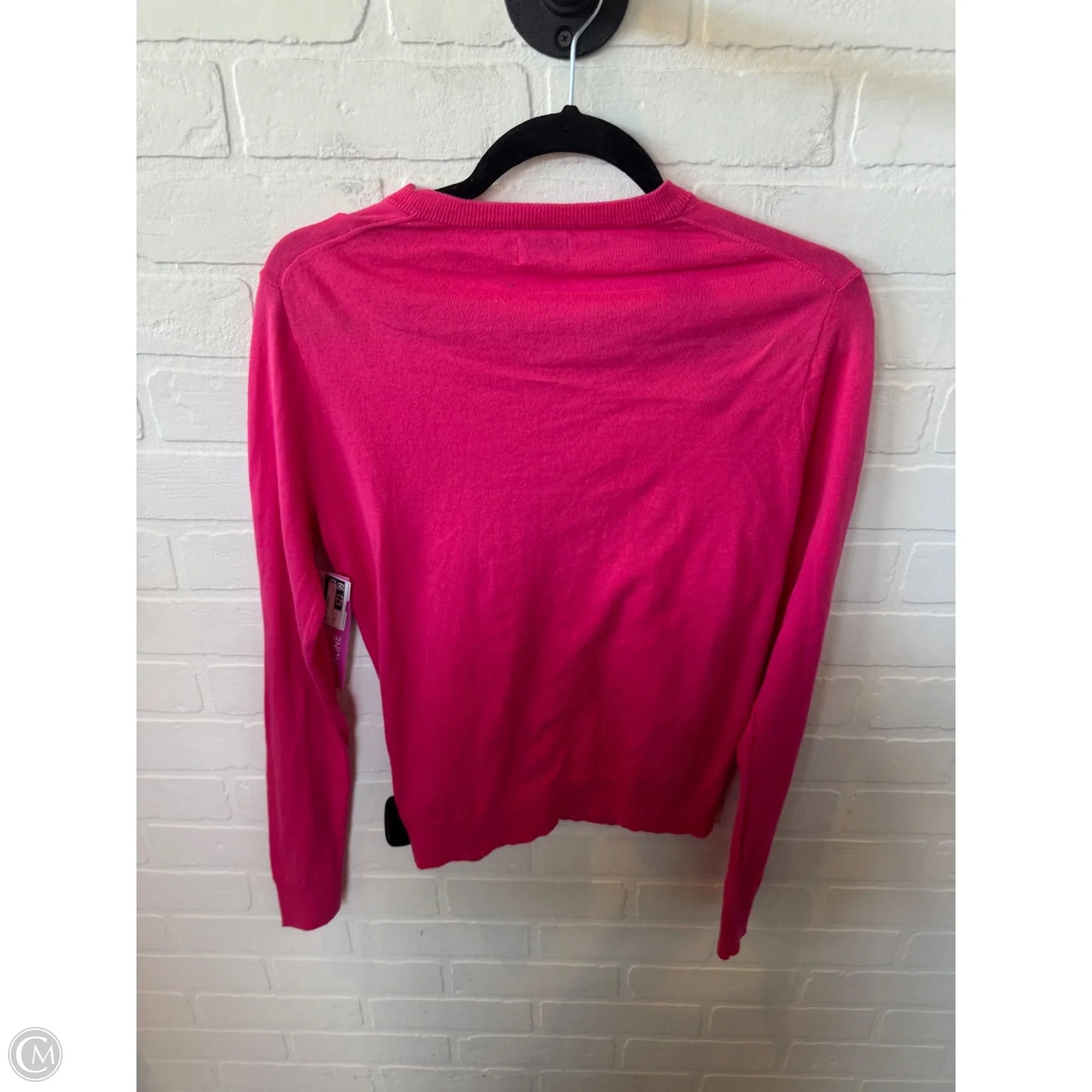 Sweater Cardigan By J. Crew In Pink, Size: M