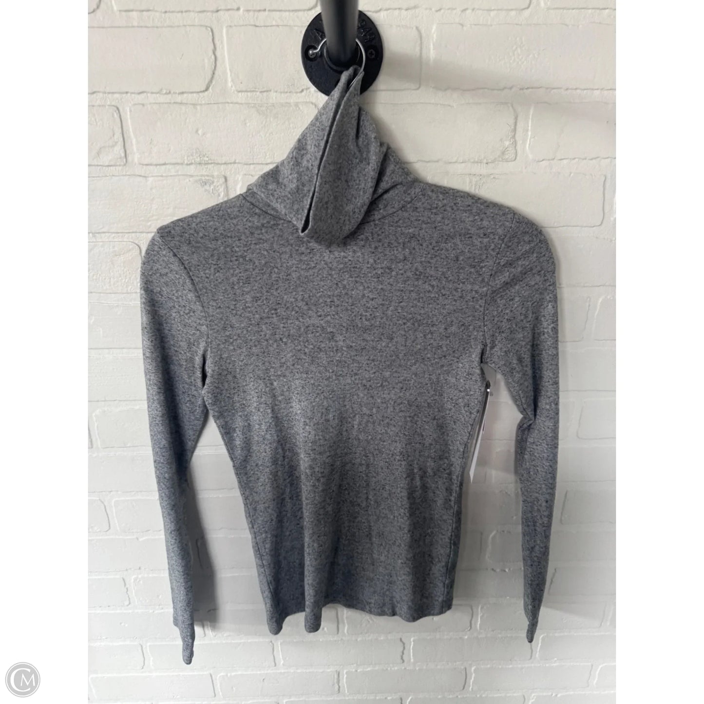 Top Long Sleeve Basic By J. Crew In Grey, Size: Xs