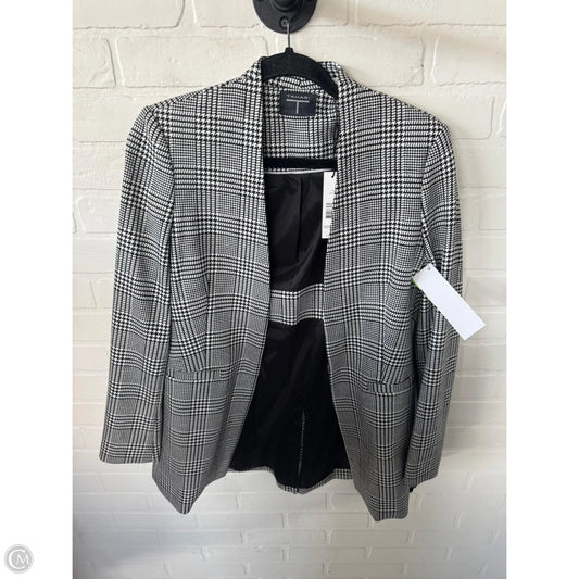 Blazer By Tahari In Black & White, Size: Xs