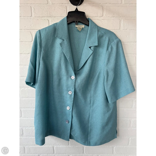 Blazer By Appleseeds In Green, Size: 1x