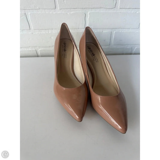 Shoes Heels Stiletto By Life Stride In Tan, Size: 8.5