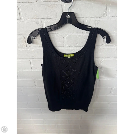 Vest Sweater By Sigrid Olsen In Black, Size: S
