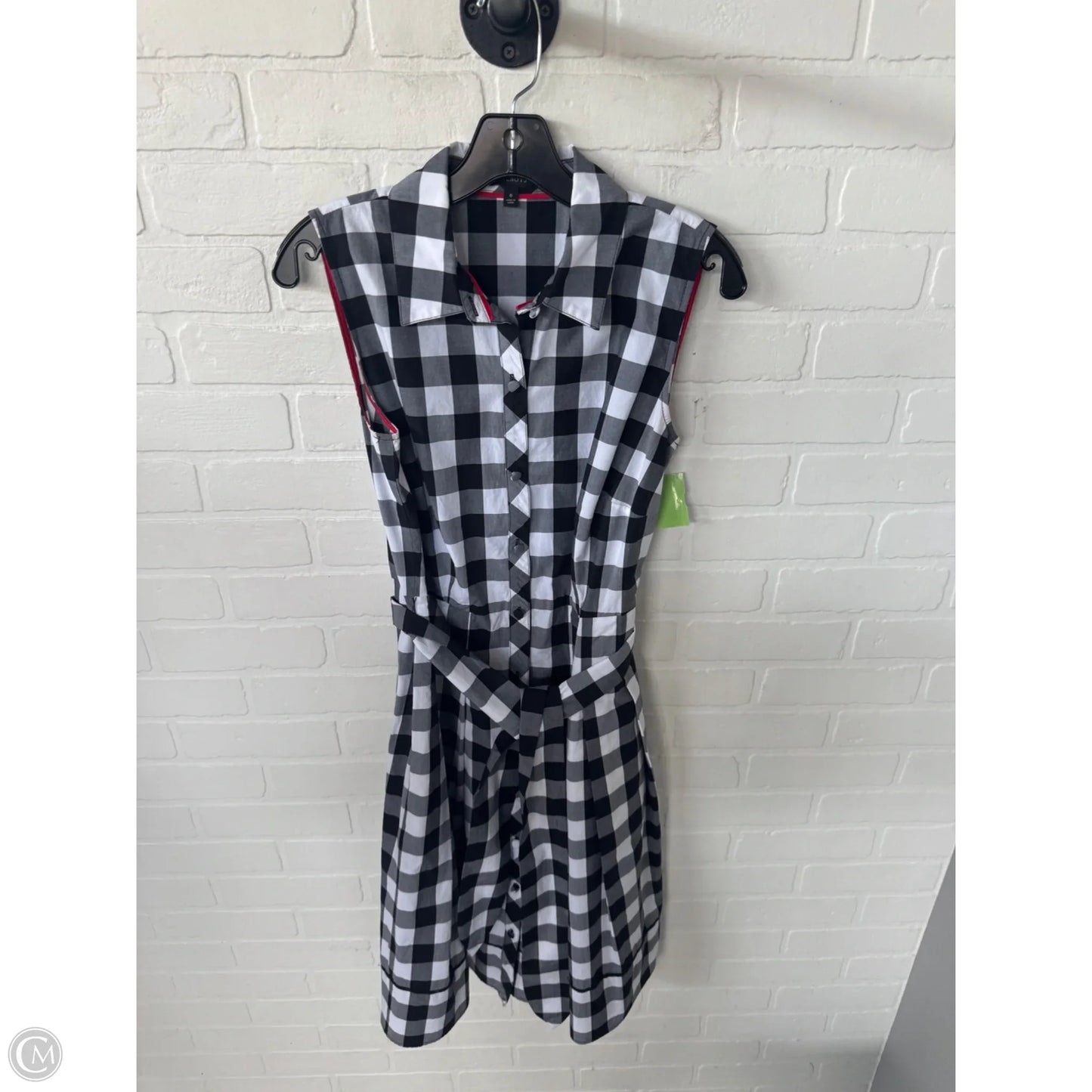 Dress Work By Talbots In Black & White, Size: S