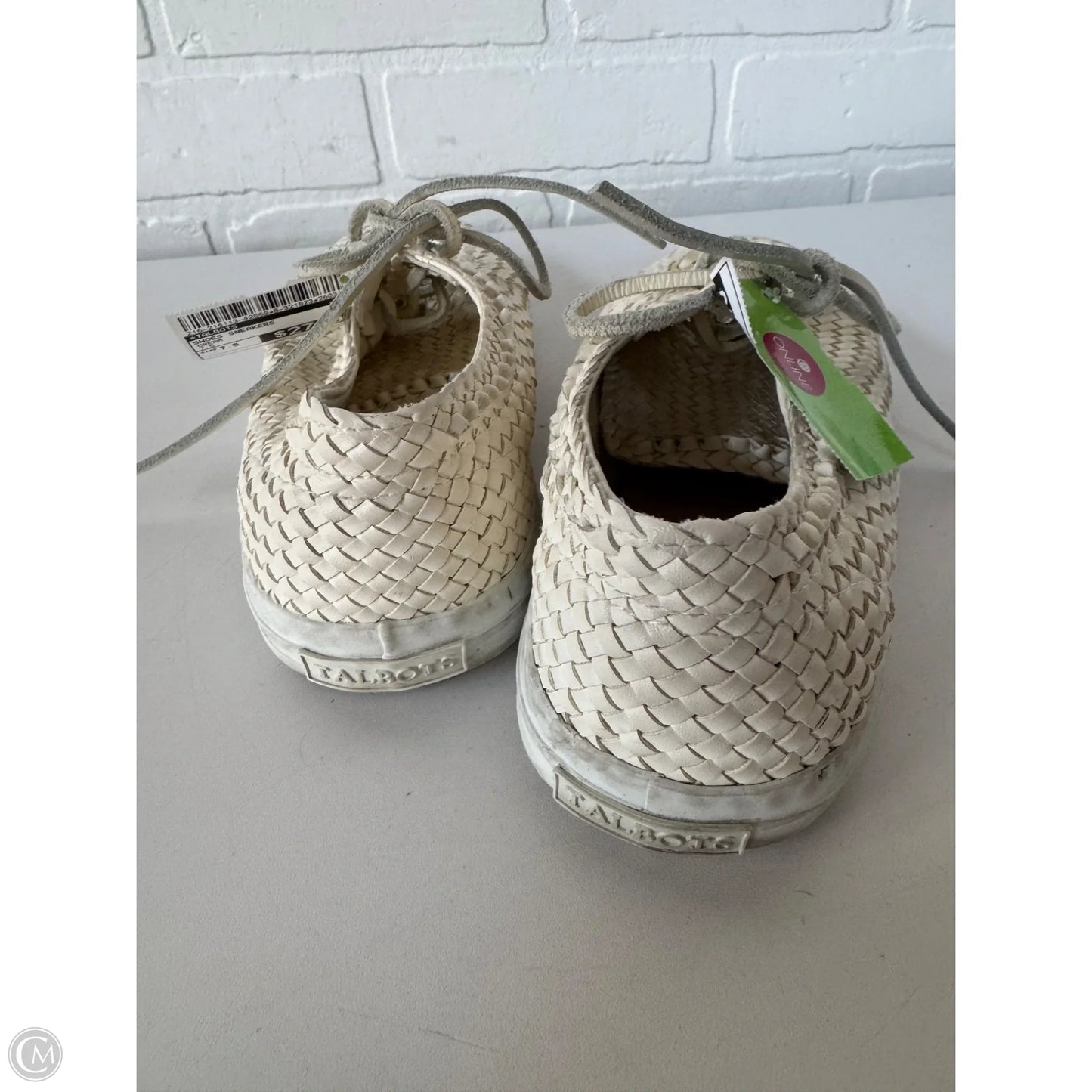 Shoes Sneakers By Talbots In Cream, Size: 7.5
