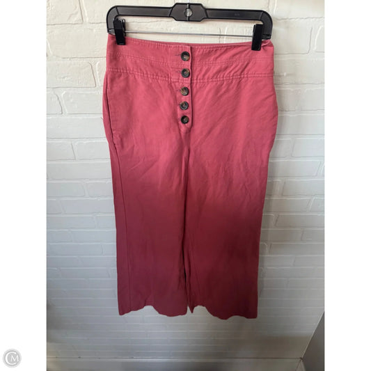 Pants Wide Leg By Boden In Pink, Size: 6