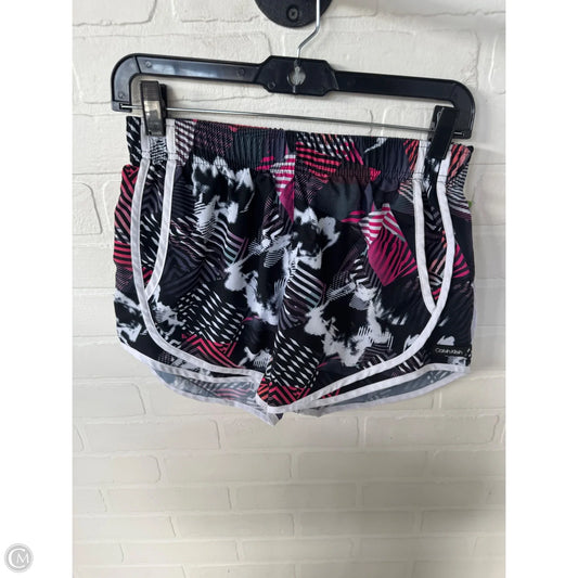 Athletic Shorts By Calvin Klein Performance In Black & Pink, Size: 0