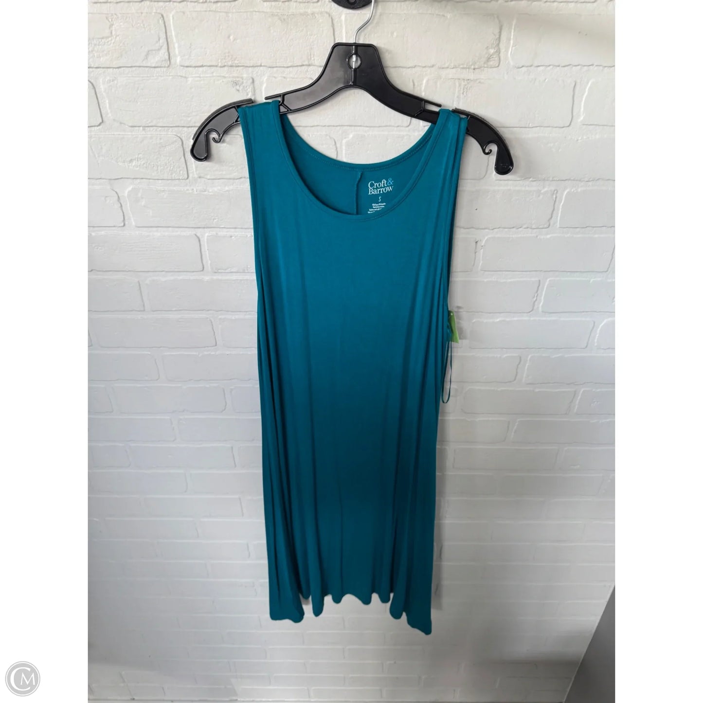 Dress Casual Short By Croft And Barrow In Teal, Size: S