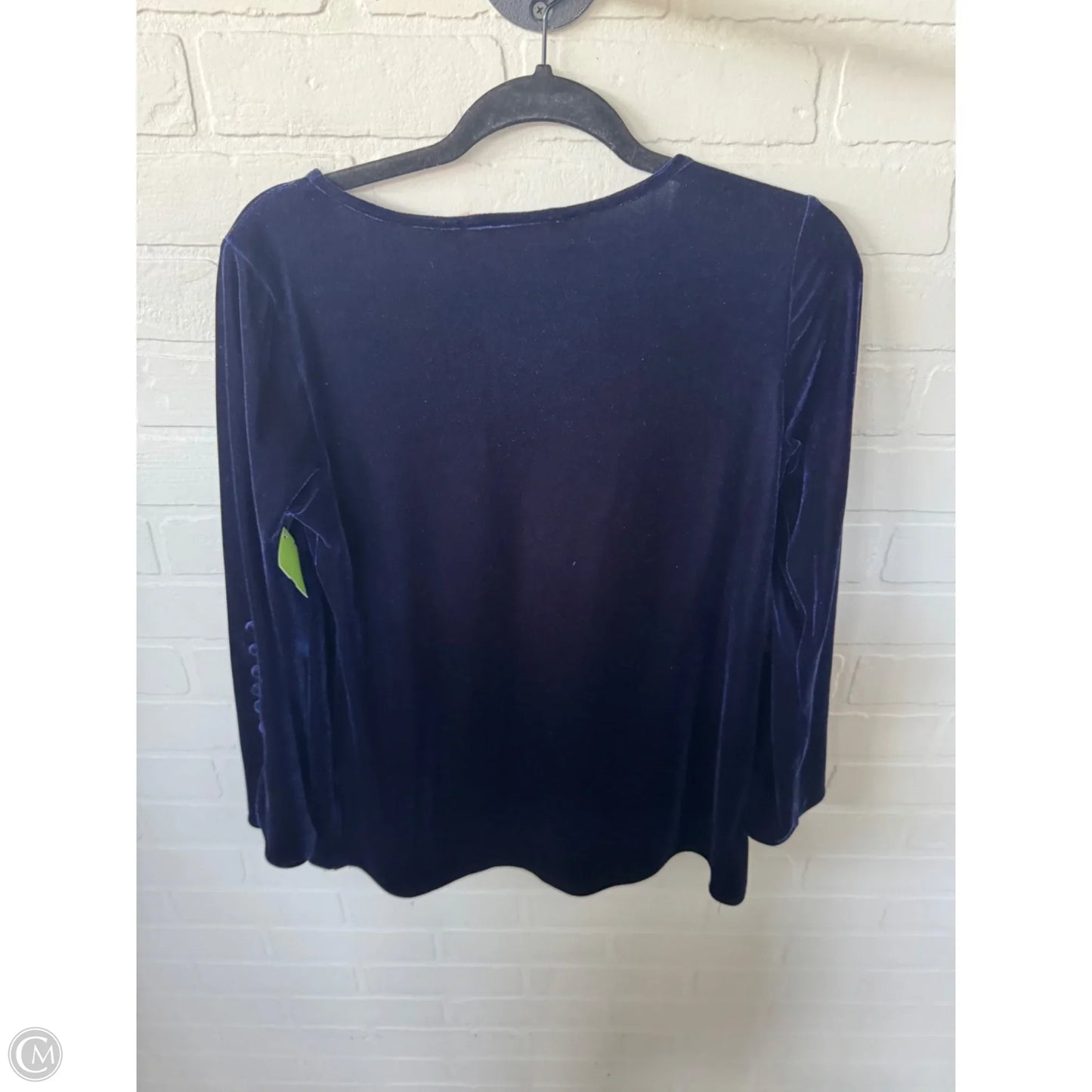 Top Long Sleeve By Soft Surroundings In Blue, Size: Xs