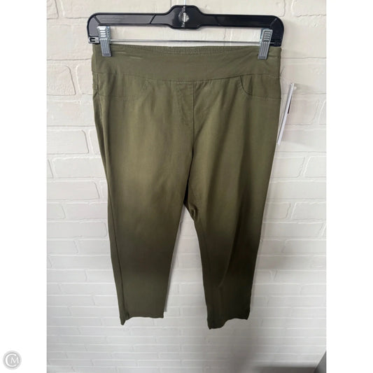 Pants Cropped By Soft Surroundings In Green, Size: 0