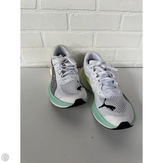 Shoes Athletic By Puma In White, Size: 9