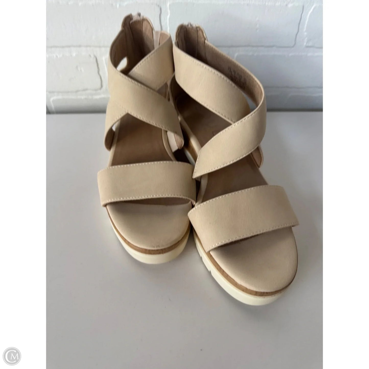 Sandals Heels Block By Altard State In Brown, Size: 7