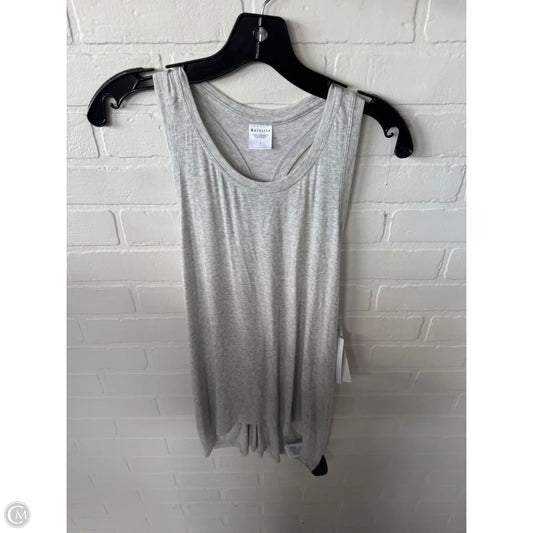Athletic Tank Top By Athleta In Grey, Size: L