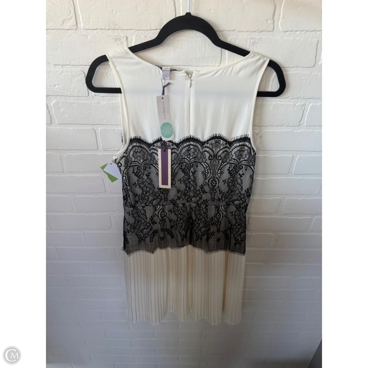 Dress Party Short By Cmc In Black & Cream, Size: S