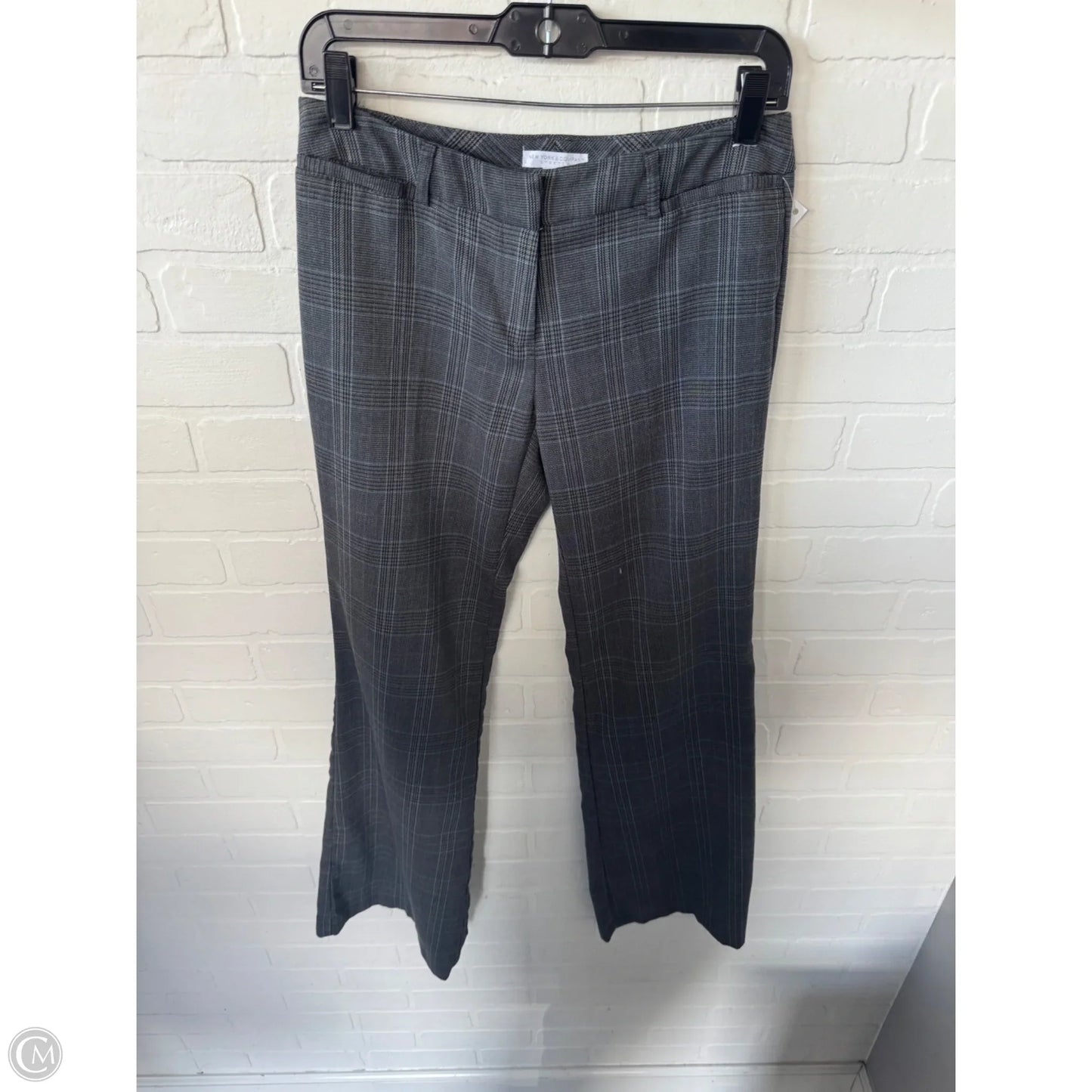 Pants Dress By New York And Co In Grey & Yellow, Size: 2