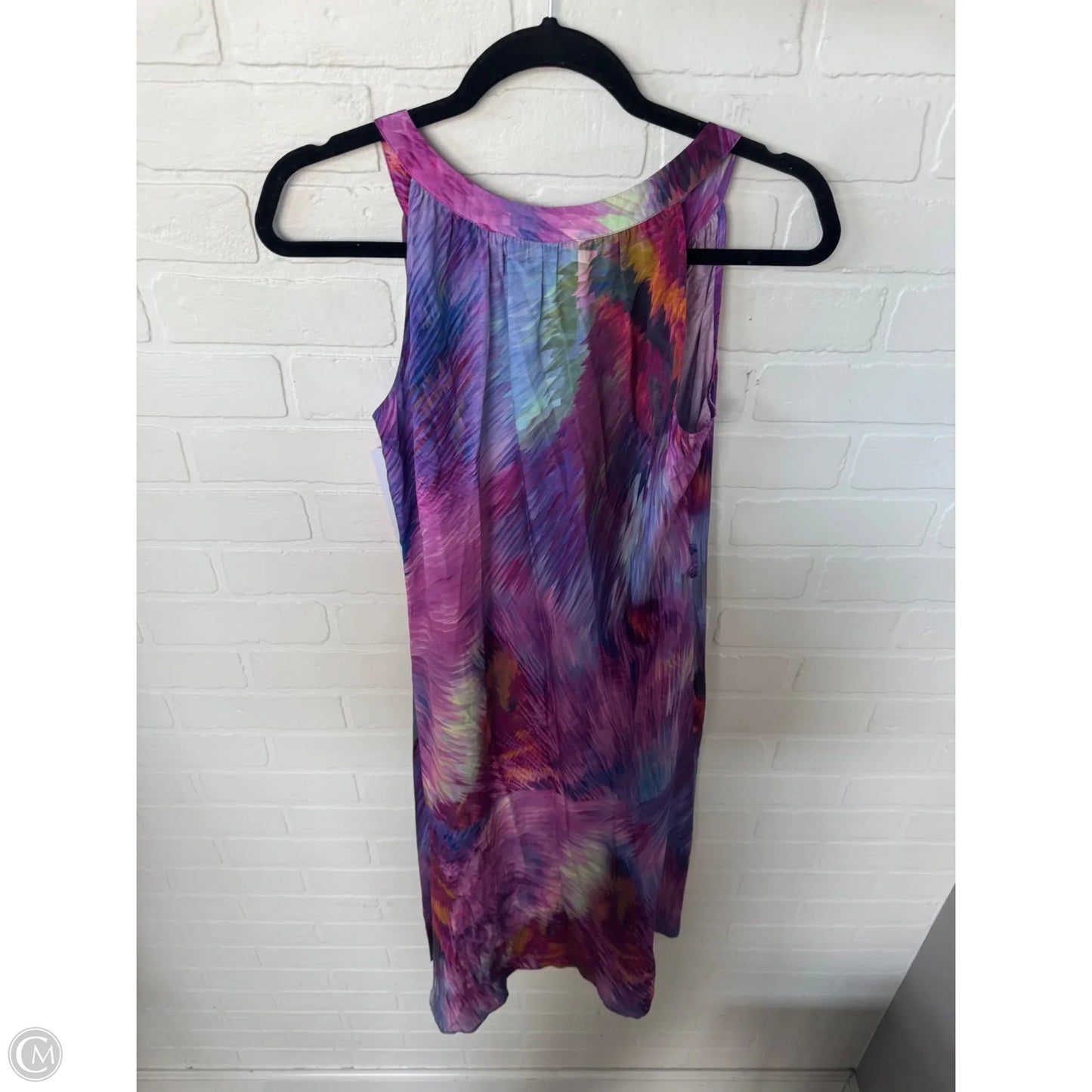Dress Casual Midi By Clothes Mentor In Pink & Purple, Size: S