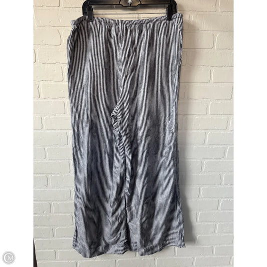 Pants Linen By A New Day In Blue, Size: 12