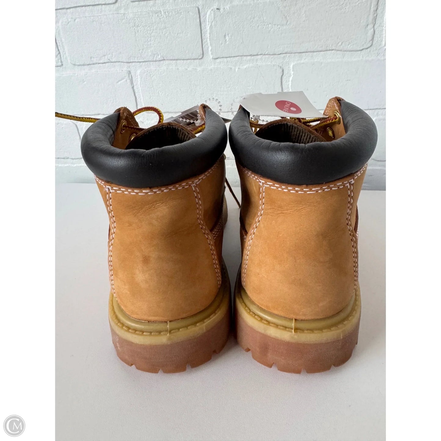 Boots Ankle Flats By Timberland In Tan, Size: 6