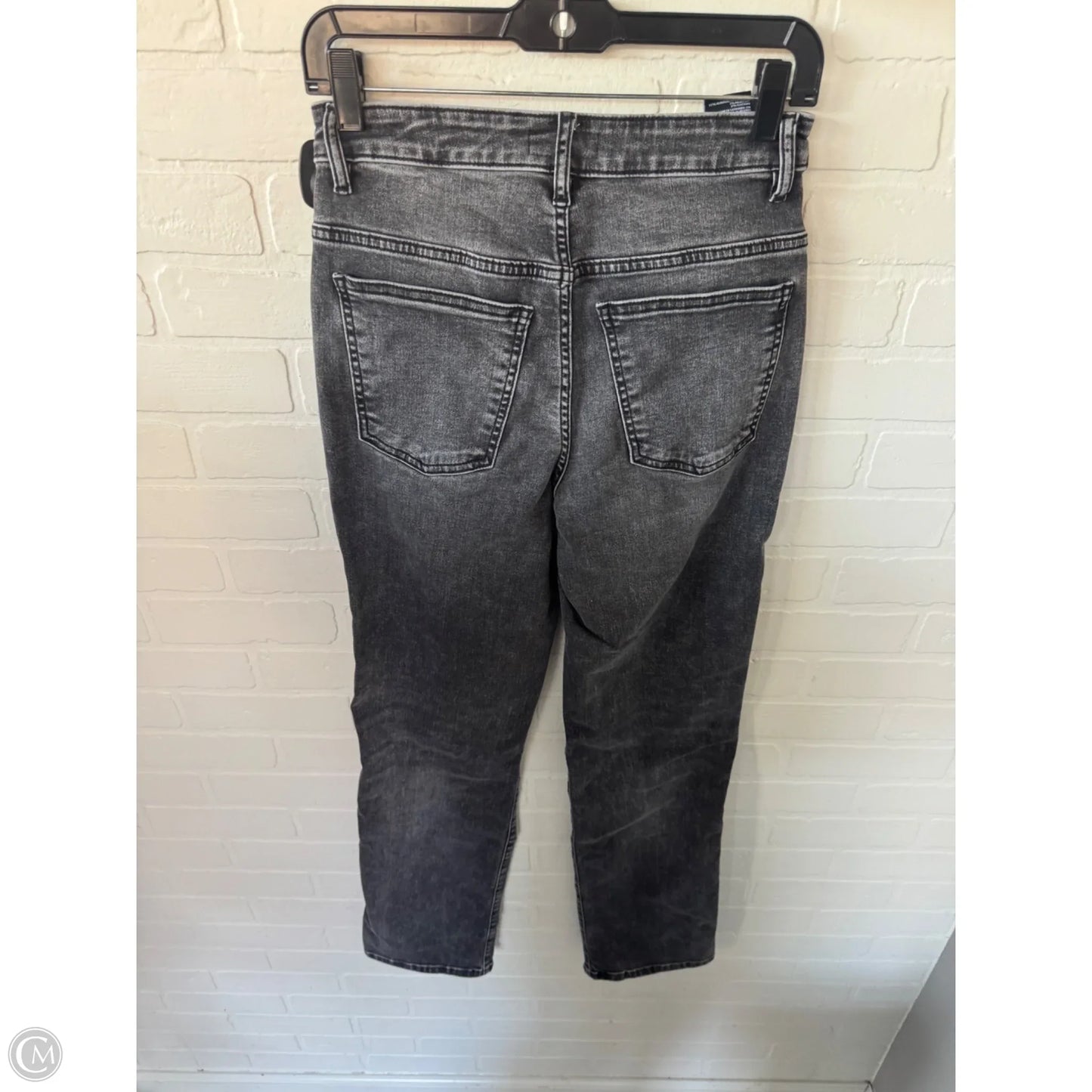 Jeans Wide Leg By Kut In Black Denim, Size: 0