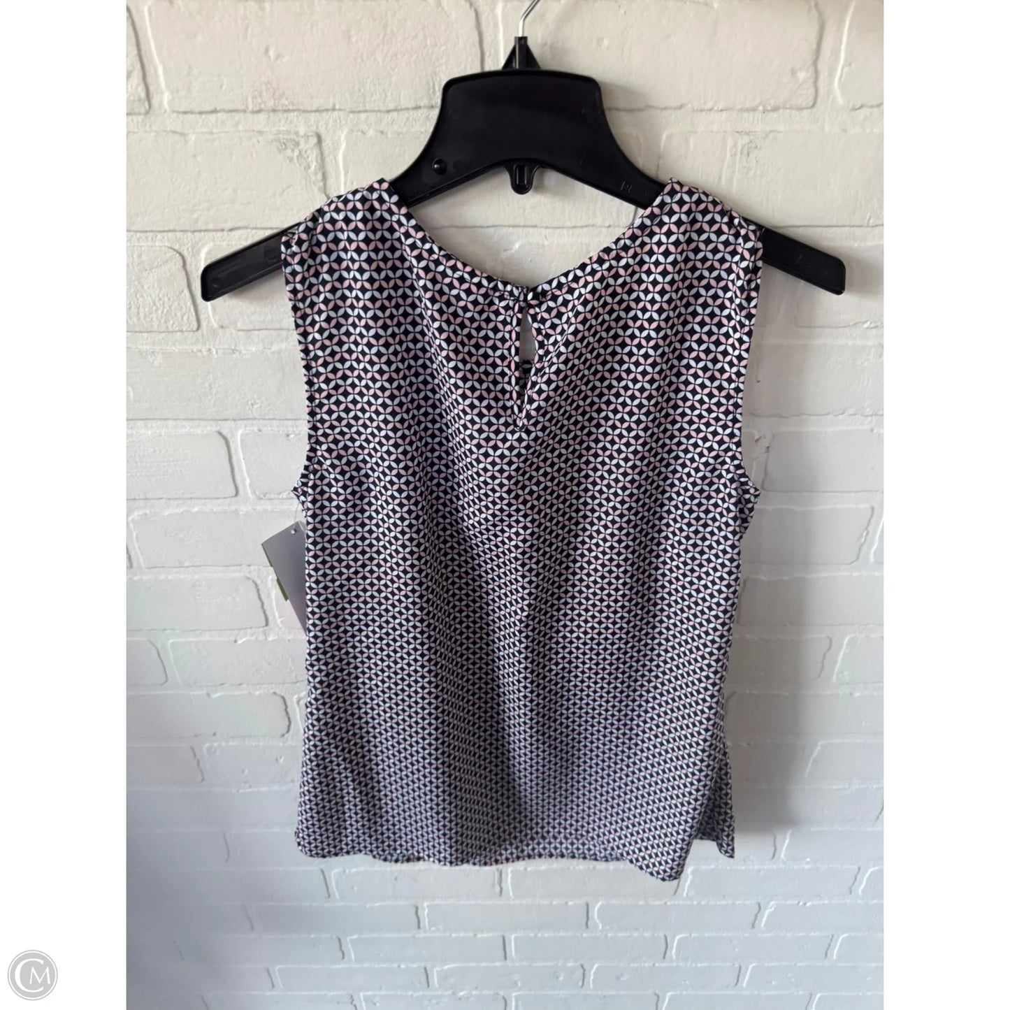 Blouse Sleeveless By Merona In Blue & Pink, Size: S