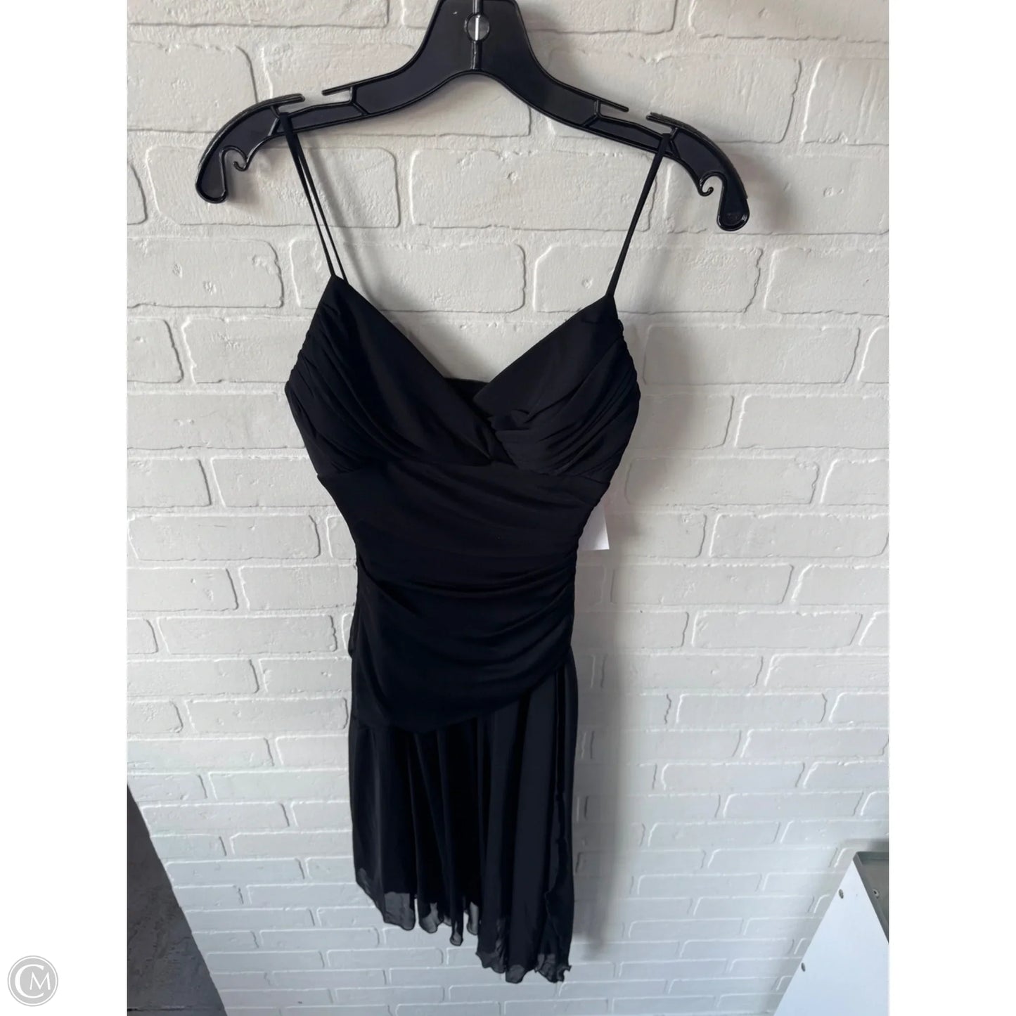 Dress Party Midi By Forever 21 In Black, Size: S