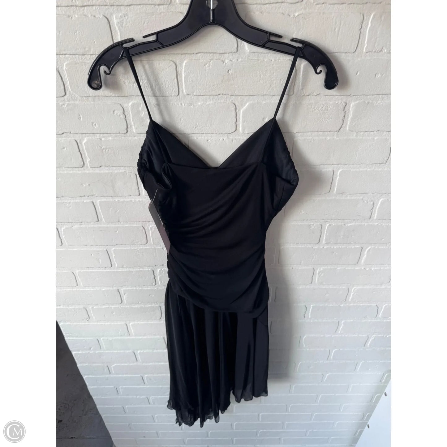 Dress Party Midi By Forever 21 In Black, Size: S