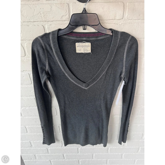 Sweater By Aeropostale In Grey, Size: S
