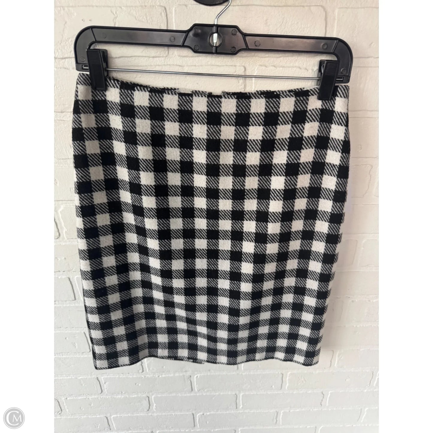 Skirt Mini & Short By Talbots In Black & White, Size: 2p