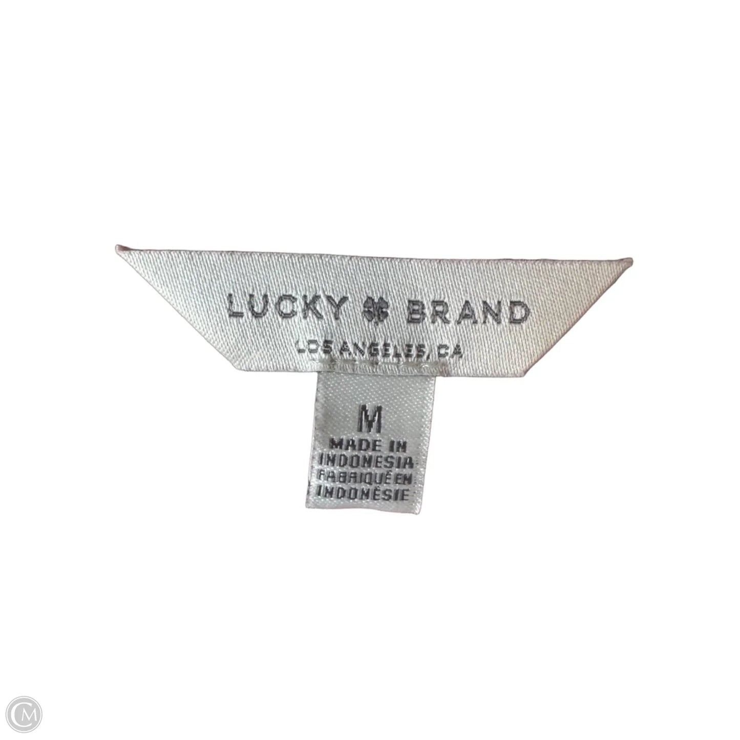 Top Short Sleeve By Lucky Brand In Red, Size: M