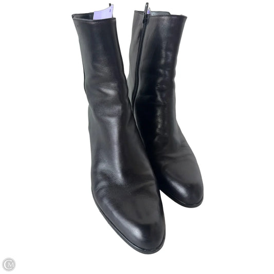 Boots Designer By Stuart Weitzman In Black, Size: 9.5