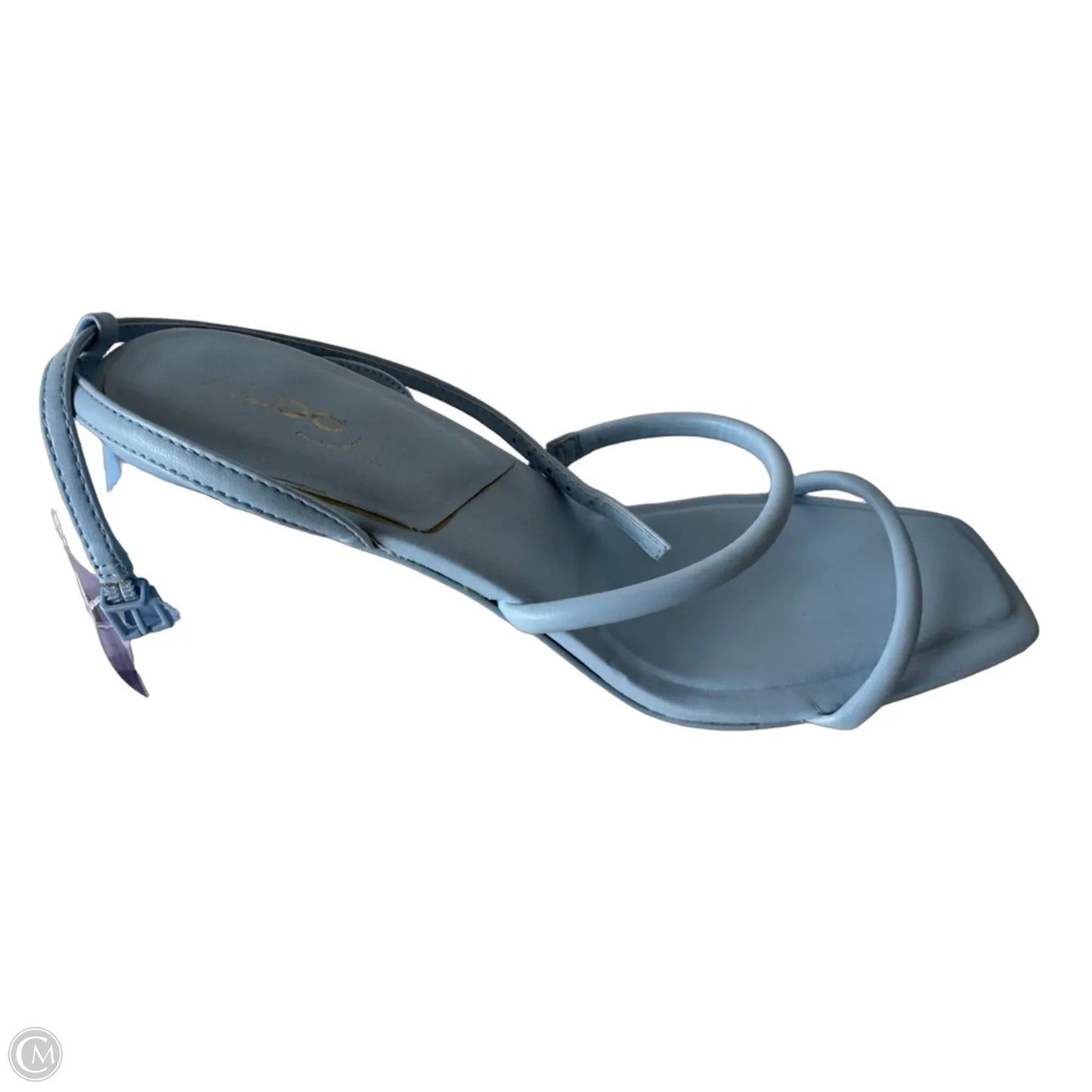 Sandals Heels Block By Aldo In Blue, Size: 11