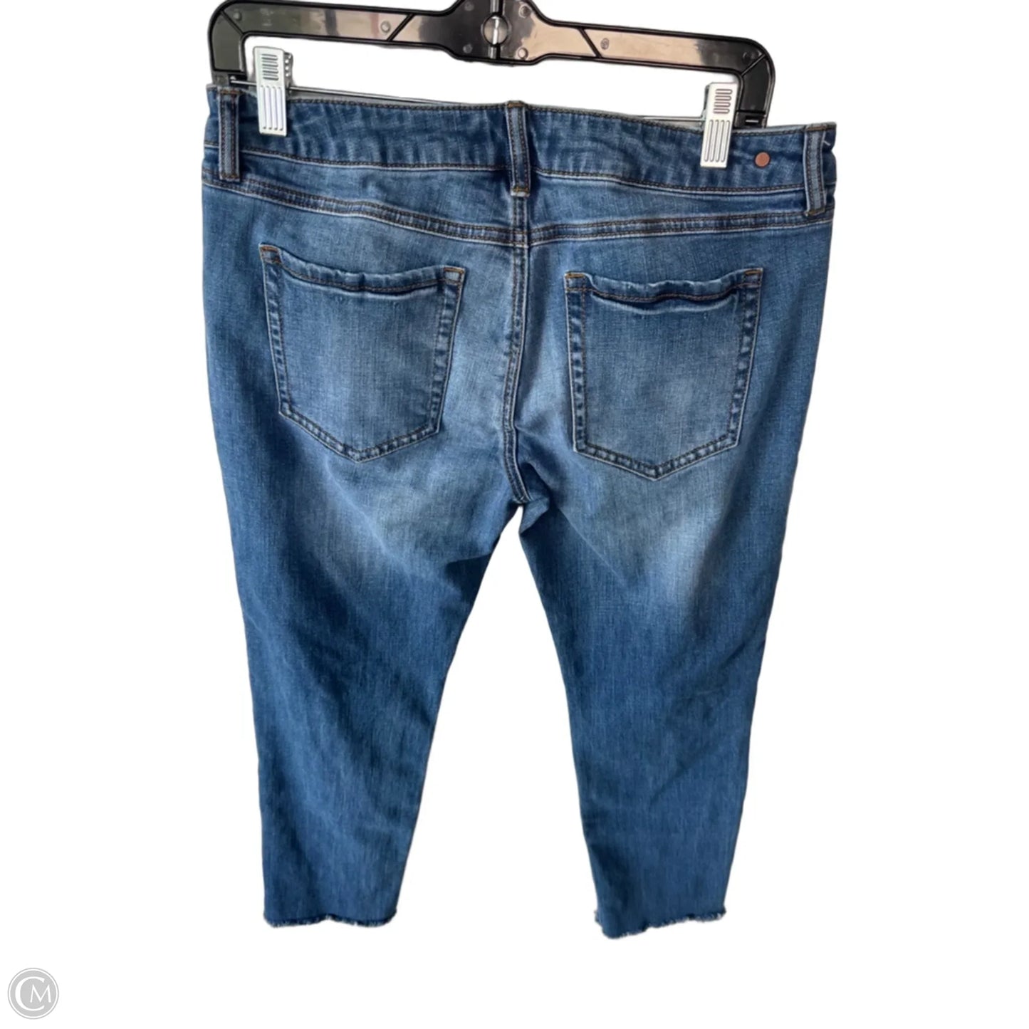 Jeans Boyfriend By Cabi In Blue Denim, Size: 6