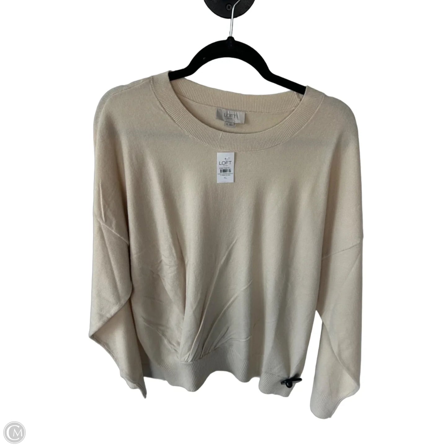 Sweater By Loft In Tan, Size: Xl