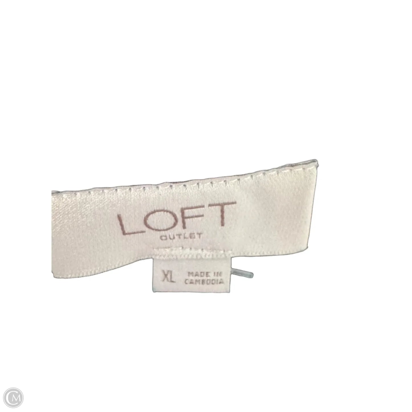 Sweater By Loft In Green, Size: Xl