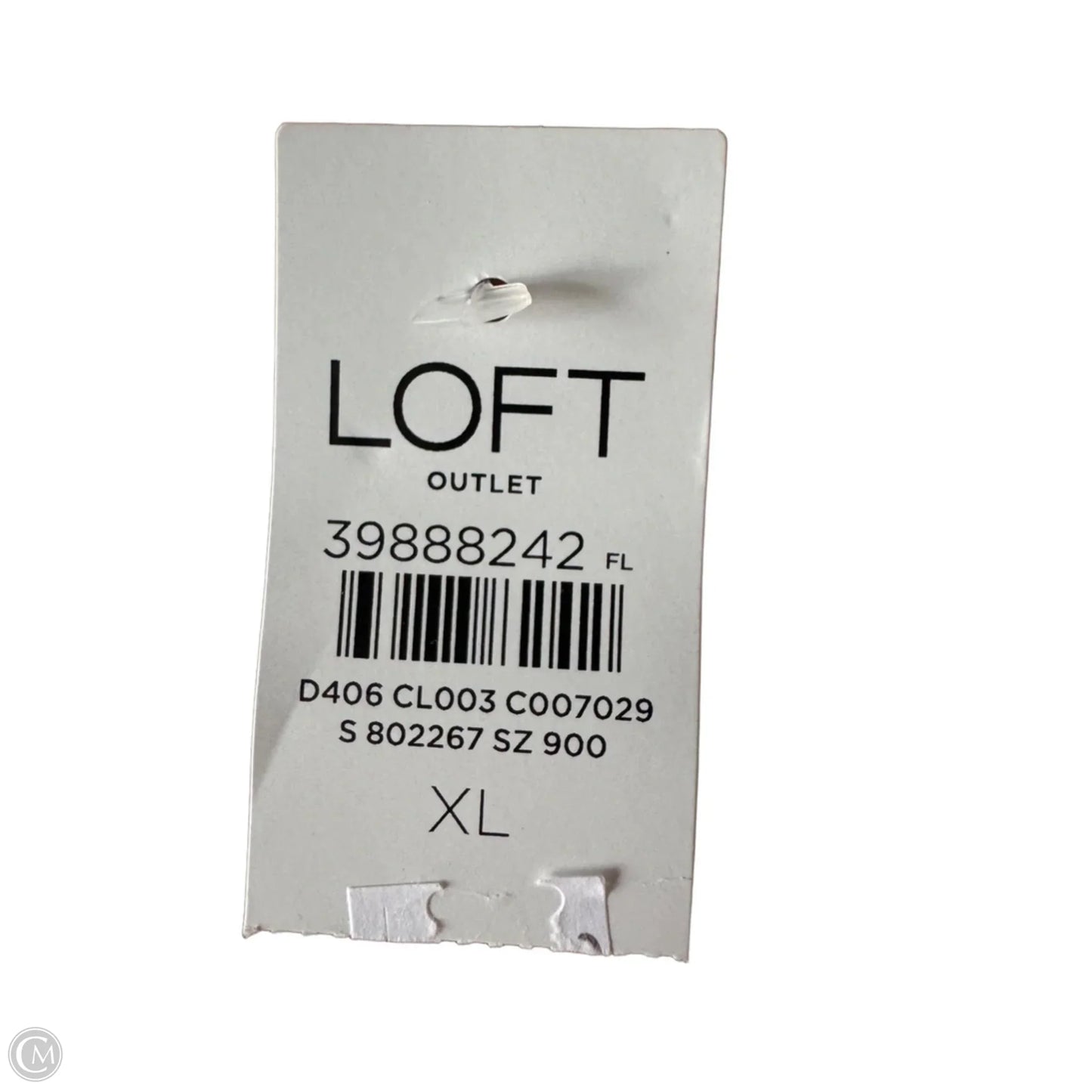 Sweater By Loft In Tan, Size: Xl