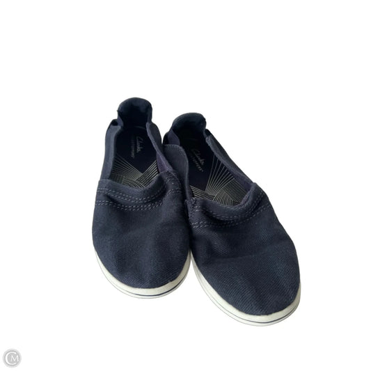 Shoes Flats By Clarks In Blue, Size: 7.5