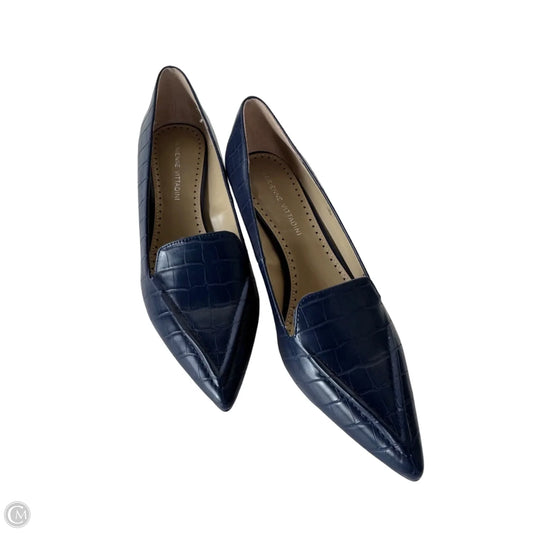 Shoes Heels Kitten By Adrienne Vittadini In Blue, Size: 7.5