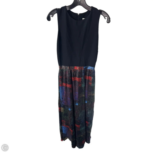 Dress Designer By Alice + Olivia In Black & Green, Size: S
