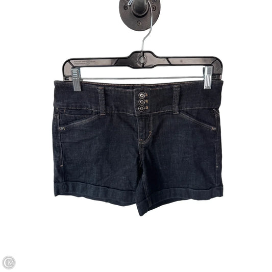 Shorts By White House Black Market In Black Denim, Size: 0