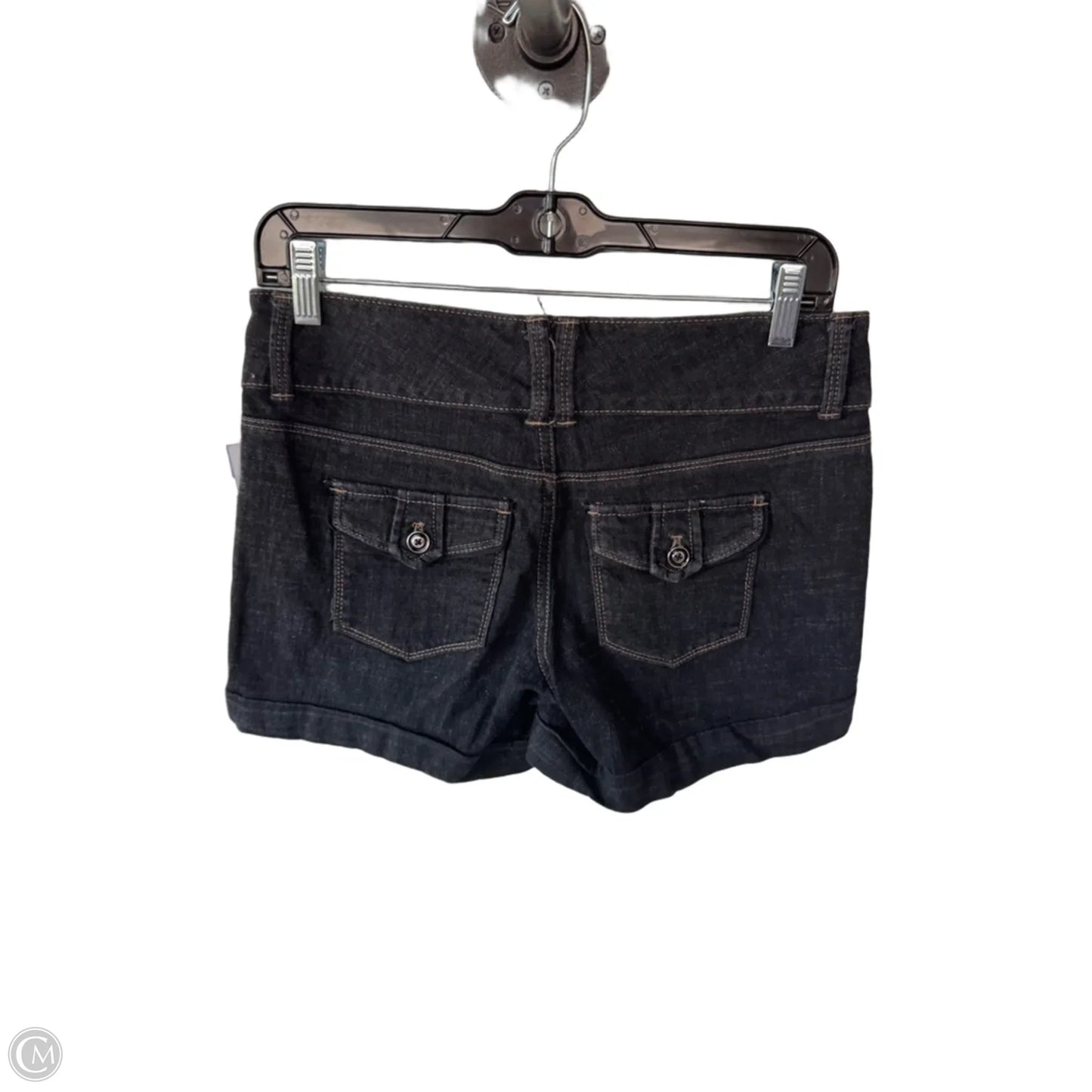 Shorts By White House Black Market In Black Denim, Size: 0
