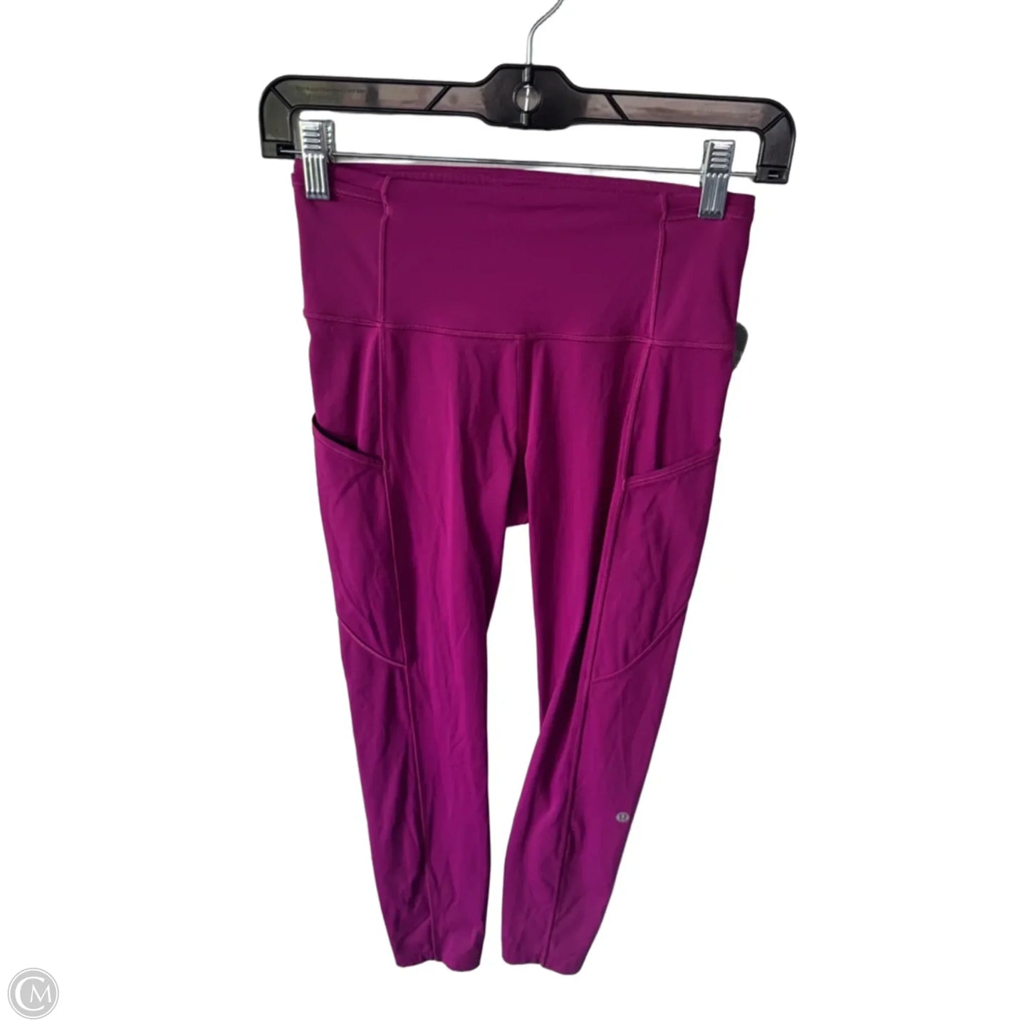 Athletic Leggings Capris By Lululemon In Pink, Size: 4