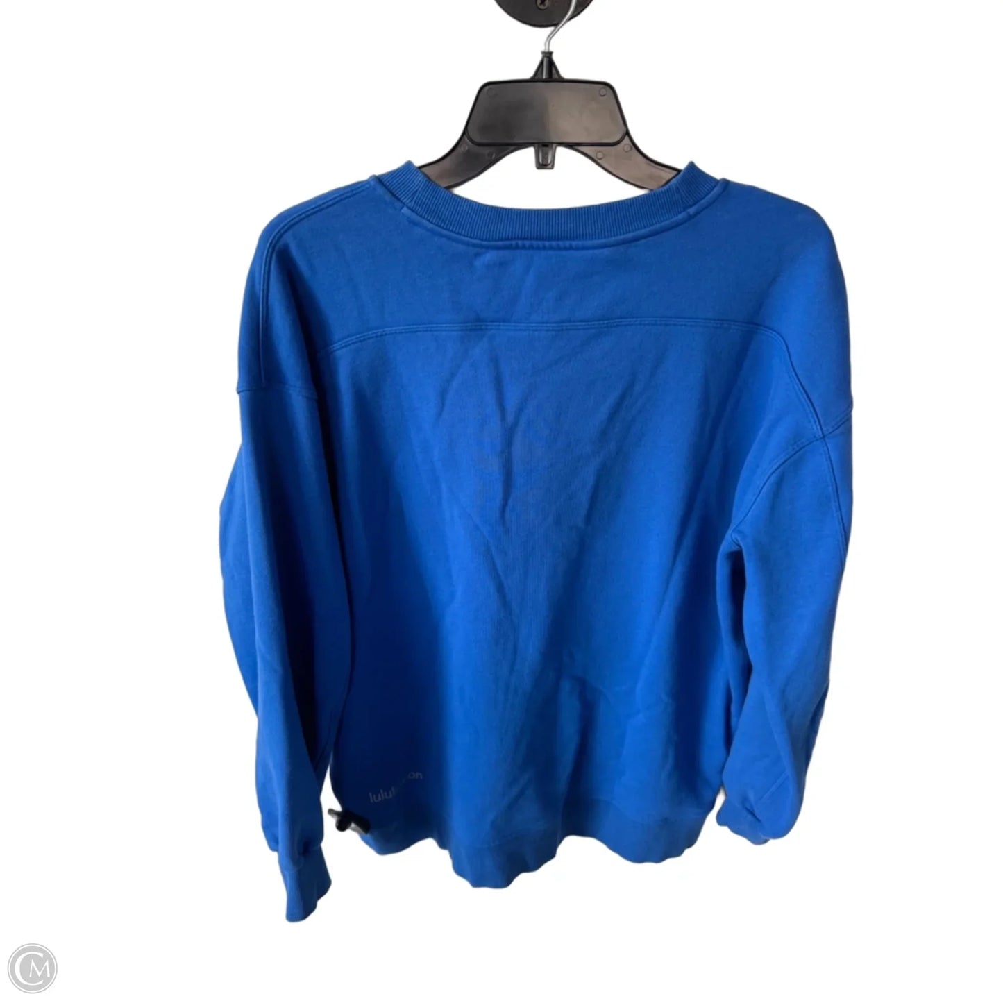 Athletic Sweatshirt Crewneck By Lululemon In Blue, Size: S