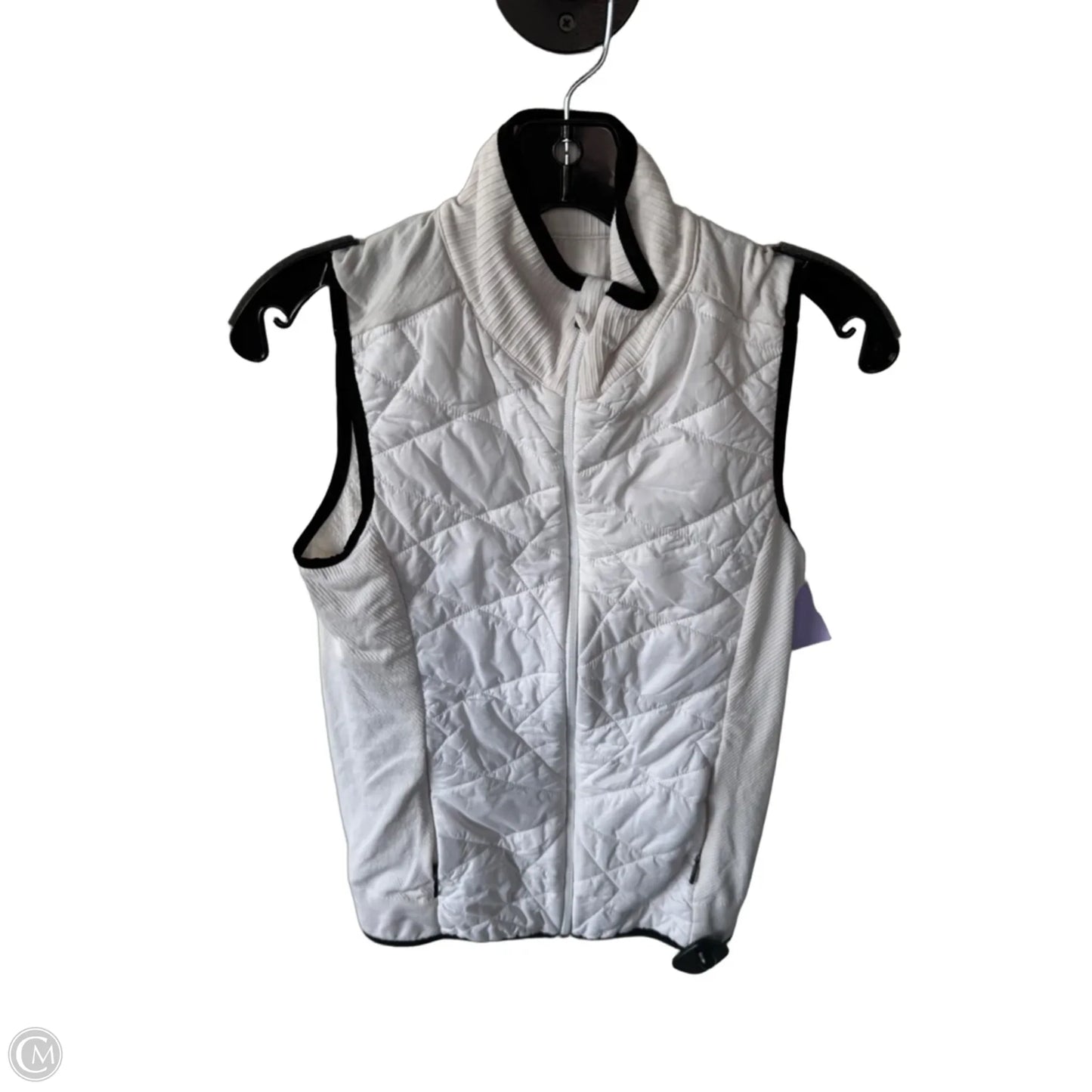Vest Other By Athleta In Black & White, Size: M