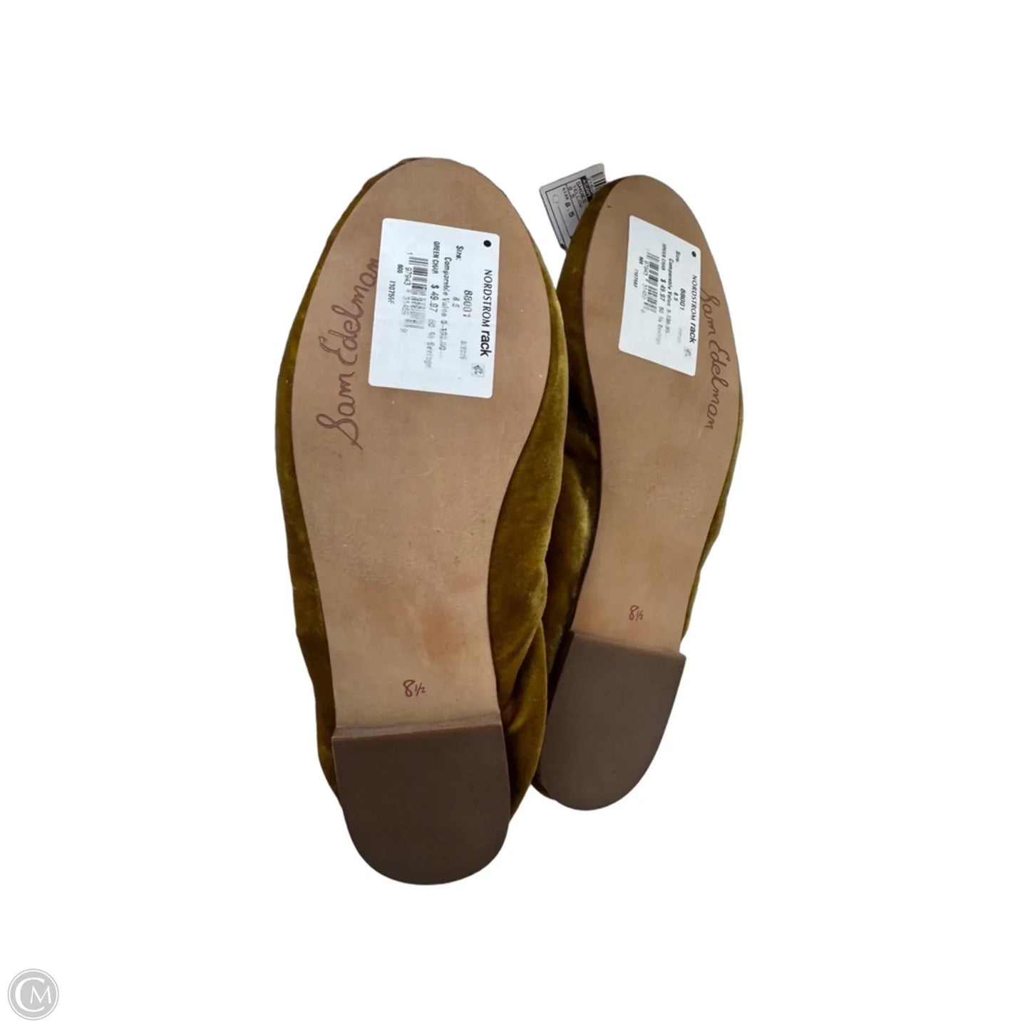Shoes Flats By Sam Edelman In Yellow, Size: 8.5