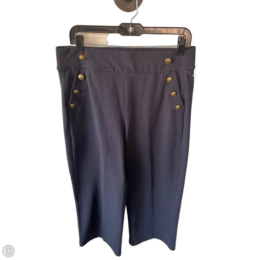 Pants Dress By Nautica In Blue & Gold, Size: 8