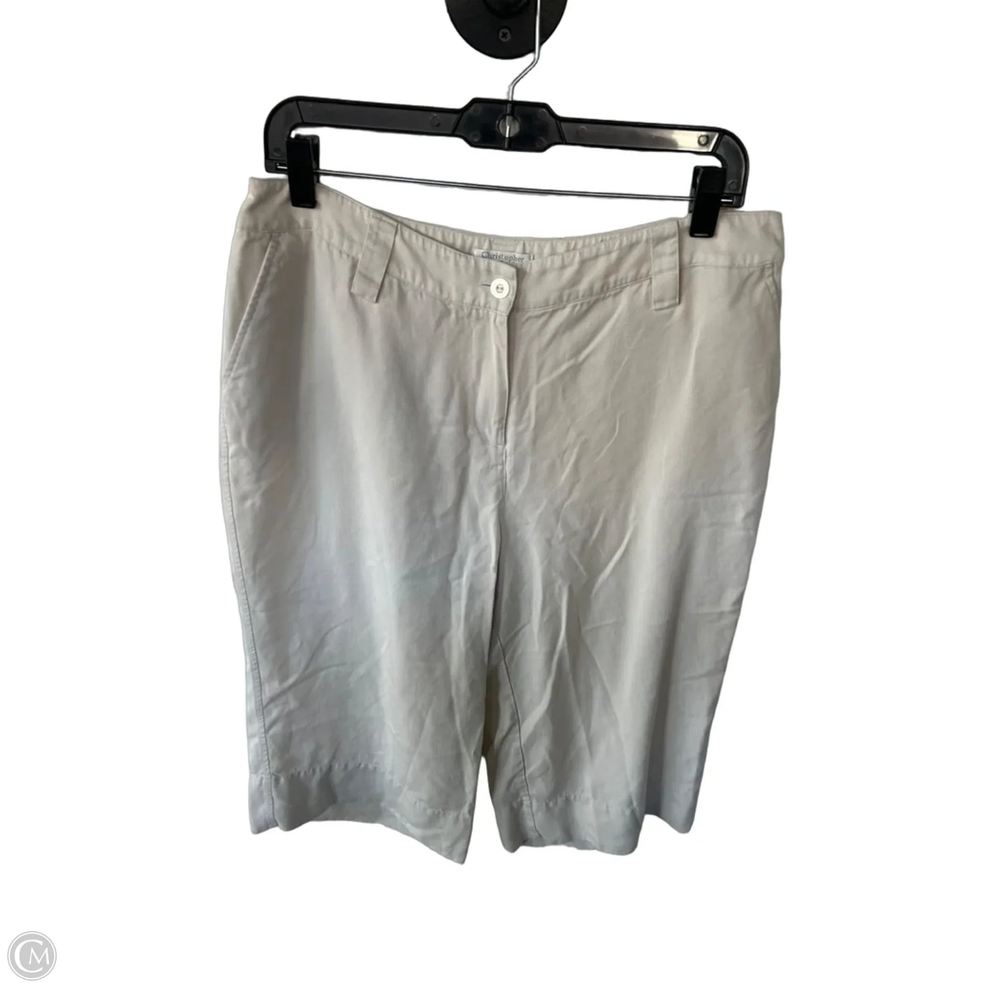Shorts By Christopher And Banks In Cream, Size: 12